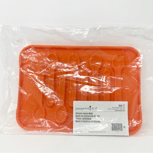 Pampered Chef Kitchen New Pampered Chef Silicone Spoon Mold Poshmark